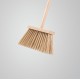 ЗУБР ДОКА буковая колодка 24см, шлифованный берёзовый черенок 120см (d22мм), щетина 120мм, 3-рядная, метла с черенком (39231-24)