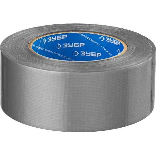 ЗУБР 48 мм, 45 м, серая, на тканевой основе, универсальная армированная лента, Профессионал (12090-50-50)
