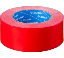 ЗУБР 48 мм, 45 м, красная, на тканевой основе, универсальная армированная лента, Профессионал (12094-50-50)