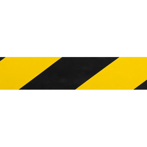 ЗУБР 50 мм, 25 м, желто-черная, разметочная клейкая лента, Профессионал (12249-50-25)