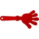 ЗУБР 28 см, пластиковая, красная, ладошка-хлопушка болельщика (69999)