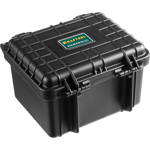 KRAFTOOL PANZER-10, 270 х 240 х 170 мм, (10″), IP55, ударопрочный пластиковый ящик (38251-10)