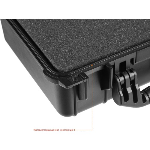 KRAFTOOL PANZER-10, 270 х 240 х 170 мм, (10″), IP55, ударопрочный пластиковый ящик (38251-10)