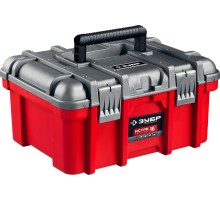 ЗУБР ИСТРА-16, 419 х 327 х 205 мм, (16″), пластиковый ящик для инструментов, Профессионал (38132-16)