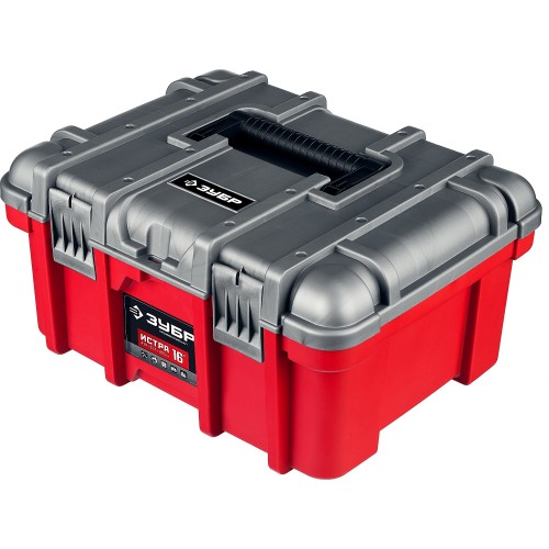 ЗУБР ИСТРА-16, 419 х 327 х 205 мм, (16″), пластиковый ящик для инструментов, Профессионал (38132-16)