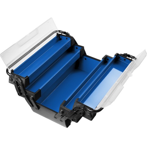 ЗУБР ДОКА-18, 454 х 210 х 230 мм, (18″), металлический ящик для инструментов, Профессионал (38163-18)