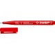 ЗУБР МП-50 красный, 0.5 мм перманентный маркер (06321-3)