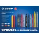 ЗУБР МП-300К чёрный, 2-5 мм, клиновидный перманентный маркер (06323-2)