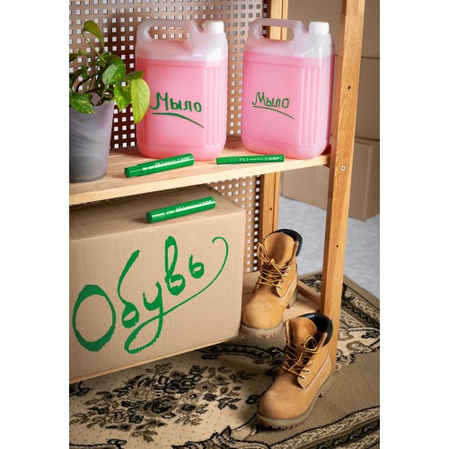 ЗУБР МК-400 зеленый, 2-4 мм маркер-краска (06325-4)