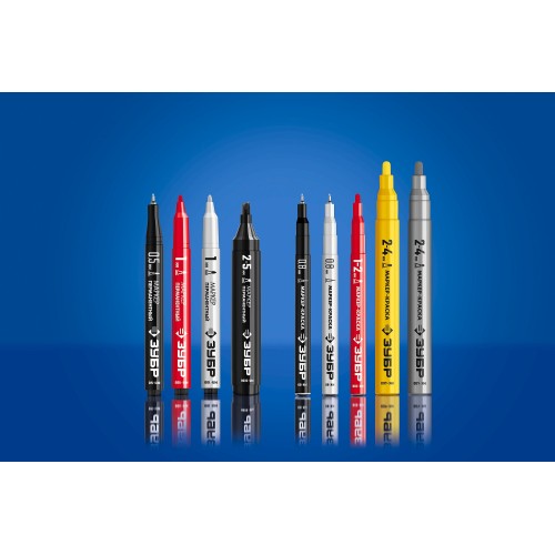 ЗУБР МК-400 желтый, 2-4 мм маркер-краска (06325-5)