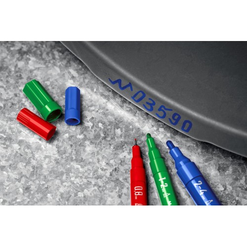 ЗУБР МК-200 красный, 1 мм маркер-краска (06326-3)