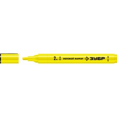 ЗУБР ММ-400 желтый, 2 мм меловой маркер (06332-5)