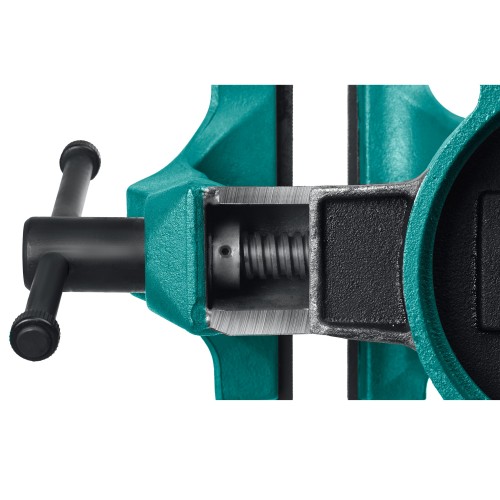 KRAFTOOL FORGE--130/150, с регулировкой компенсации люфта, кованые стальные тиски (32700-150)