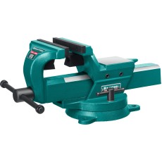 KRAFTOOL FORGE--155/200, с регулировкой компенсации люфта, кованые стальные тиски (32700-200)