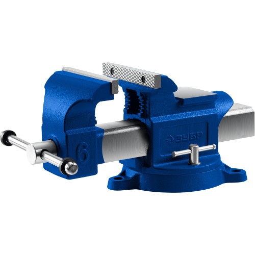 ЗУБР 150 мм, высокоточные слесарные тиски, Профессионал (32703-150)
