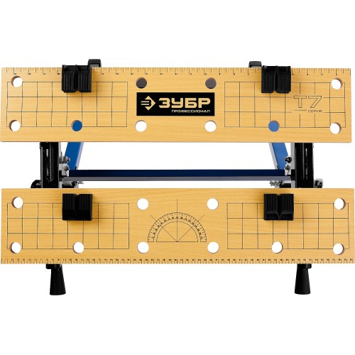 ЗУБР T7, 605х490х810 мм, складной столярный верстак Профессионал (38728)