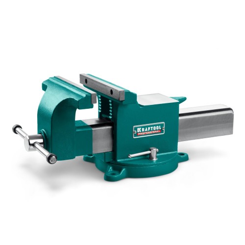 KRAFTOOL STEEL, 300 мм, стальные слесарные тиски (32701-300)