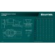 KRAFTOOL STEEL, 300 мм, стальные слесарные тиски (32701-300)