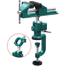KRAFTOOL Precision, 75 мм, шарнирно-поворотные тиски (32711-75)