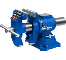 ЗУБР ЭКСПЕРТ-3D, 100 мм, многофункциональные слесарные тиски (32712-100)