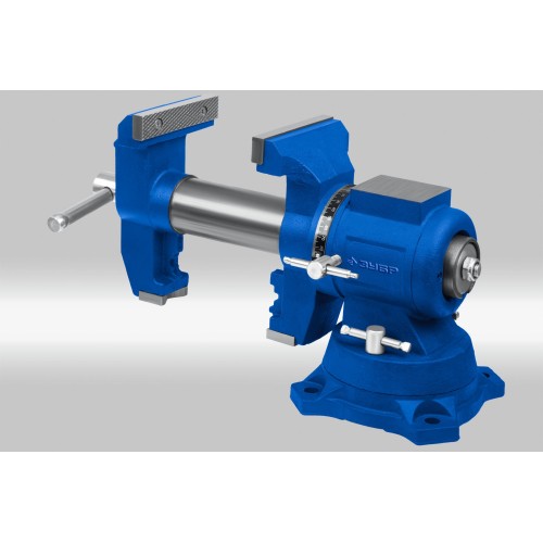 ЗУБР ЭКСПЕРТ-3D, 100 мм, многофункциональные слесарные тиски (32712-100)