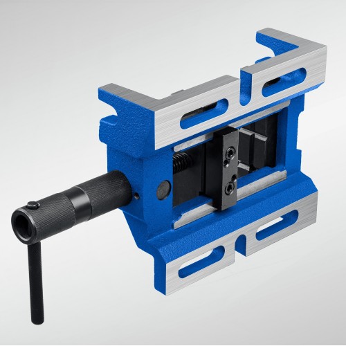ЗУБР 100 мм, трехсторонние станочные сверлильные тиски, Профессионал (32723)