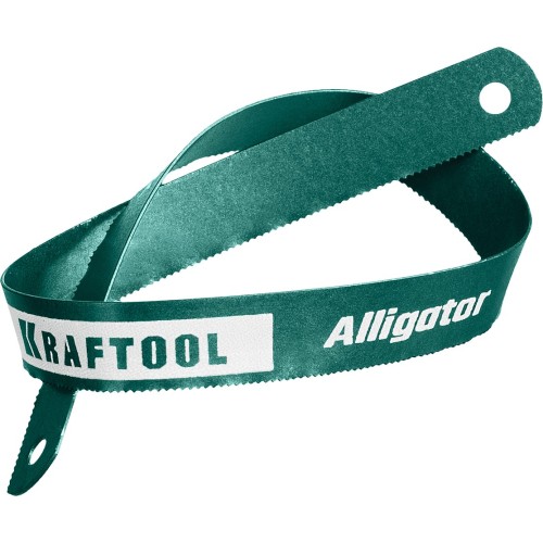 KRAFTOOL Alligator-24, 24 TPI, 300 мм, биметаллическое гибкое полотно по металлу (15942-24-1)