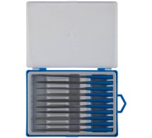 ЗУБР 140 мм, 10 предм, набор надфилей, Профессионал (16021-2-H10)