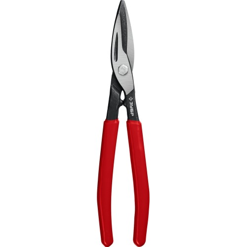 ЗУБР 250 мм, прямые ножницы по металлу (23015-25)