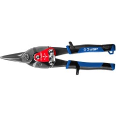 ЗУБР 250 мм, прямые ножницы по металлу, Профессионал (23130-S)