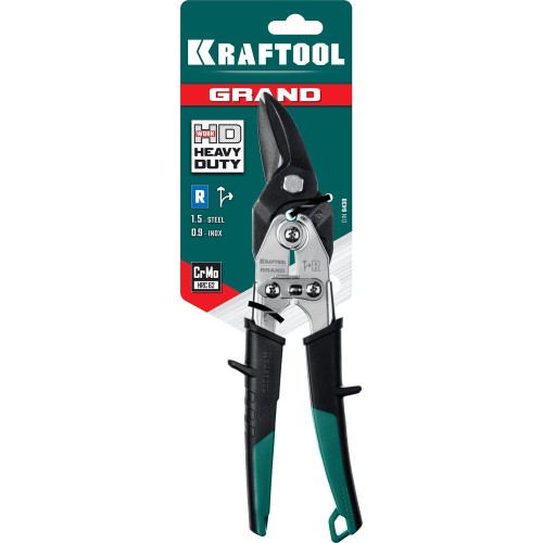 KRAFTOOL Grand, 270 мм, правые ножницы по металлу (2324-R)