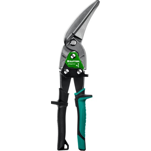 KRAFTOOL Alligator, 280 мм, левые усиленные ножницы по металлу с выносом (2328-LL)
