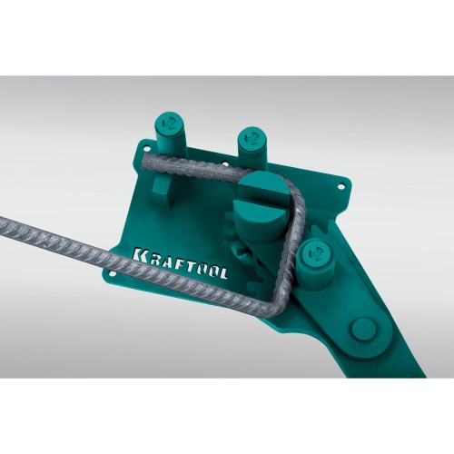 KRAFTOOL 16D, 6-16 мм, острый и плавный гиб, ручной станок для гибки арматуры c зубчатой передачей (23301)