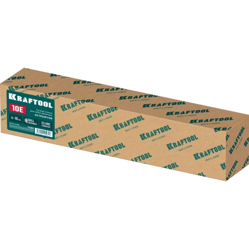 KRAFTOOL 10 E, острый гиб, на подшипнике, ручной станок для гибки арматуры (23302)