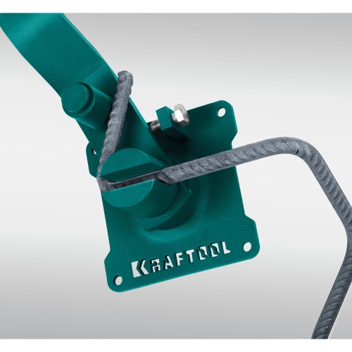 KRAFTOOL 12 E, острый гиб, на подшипнике, ручной станок для гибки арматуры (23303)