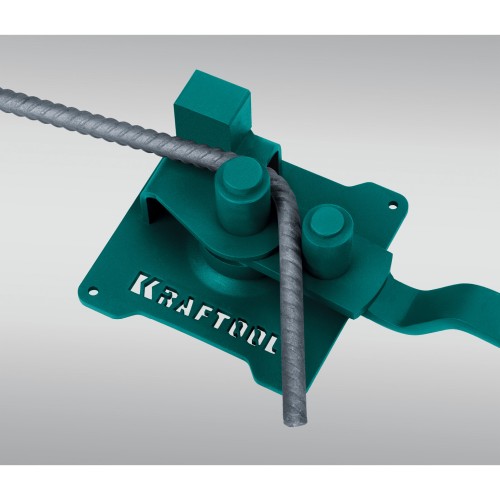 KRAFTOOL 12 PT, плавный гиб, на подшипнике, ручной станок для гибки арматуры (23305)