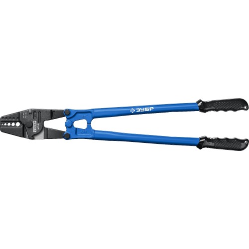 ЗУБР КОТ-60, 600 мм, обжимные клещи для тросовых зажимов, Профессионал (23348-60)