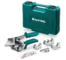 KRAFTOOL MC-12, Угловые ножницы с набором матриц для различных профилей из пластика и резины (23372-12)