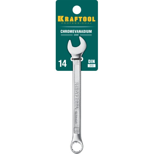 KRAFTOOL 14 мм, комбинированный гаечный ключ (27079-14)