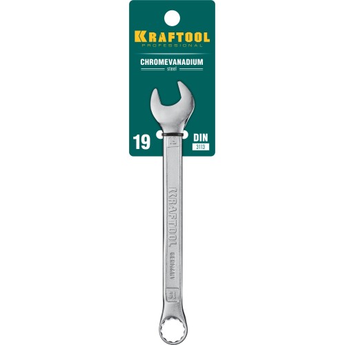 KRAFTOOL 19 мм, комбинированный гаечный ключ (27079-19)