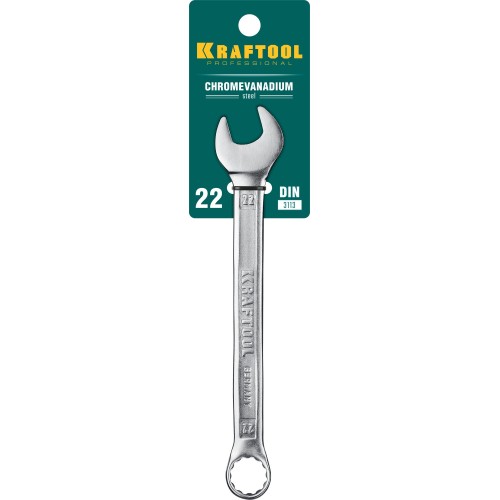 KRAFTOOL 22 мм, комбинированный гаечный ключ (27079-22)