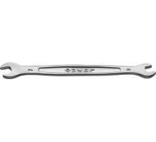 ЗУБР 6 х 7 мм, рожковый гаечный ключ, Профессионал (27010-06-07)