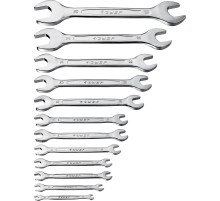 ЗУБР 12 шт, 6 - 32 мм, набор рожковых гаечных ключей, Профессионал (27011-H12)