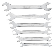 ЗУБР 6 шт, 6 - 19 мм, набор рожковых гаечных ключей, Профессионал (27011-H6)