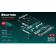 KRAFTOOL GRAND-152, 152 предм., (1/2″+1/4″), Универсальный набор инструмента (27978-H152)
