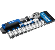 ЗУБР ТБ-12Б, 12 предм., (1/2″), набор торцовых головок, Профессионал (27647-H12)