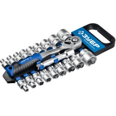 ЗУБР ТБ-20, 20 предм., (1/2″), набор торцовых головок, Профессионал (27647-H20)