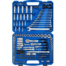 ЗУБР А-216, 216 предм., (1/2″+ 3/8″+ 1/4″), универсальный набор инструмента, Профессионал (27674-H216)