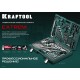 KRAFTOOL EXTREM-76, 76 предм., (1/2″+3/8″+1/4″), универсальный набор инструмента (27889-H76)
