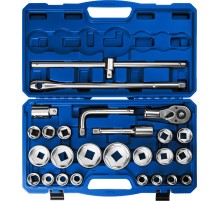 ЗУБР НКТ-26, 26 предм., (3/4″+1″), набор инструмента для крупногабаритной техники, Профессионал (27660-H26)